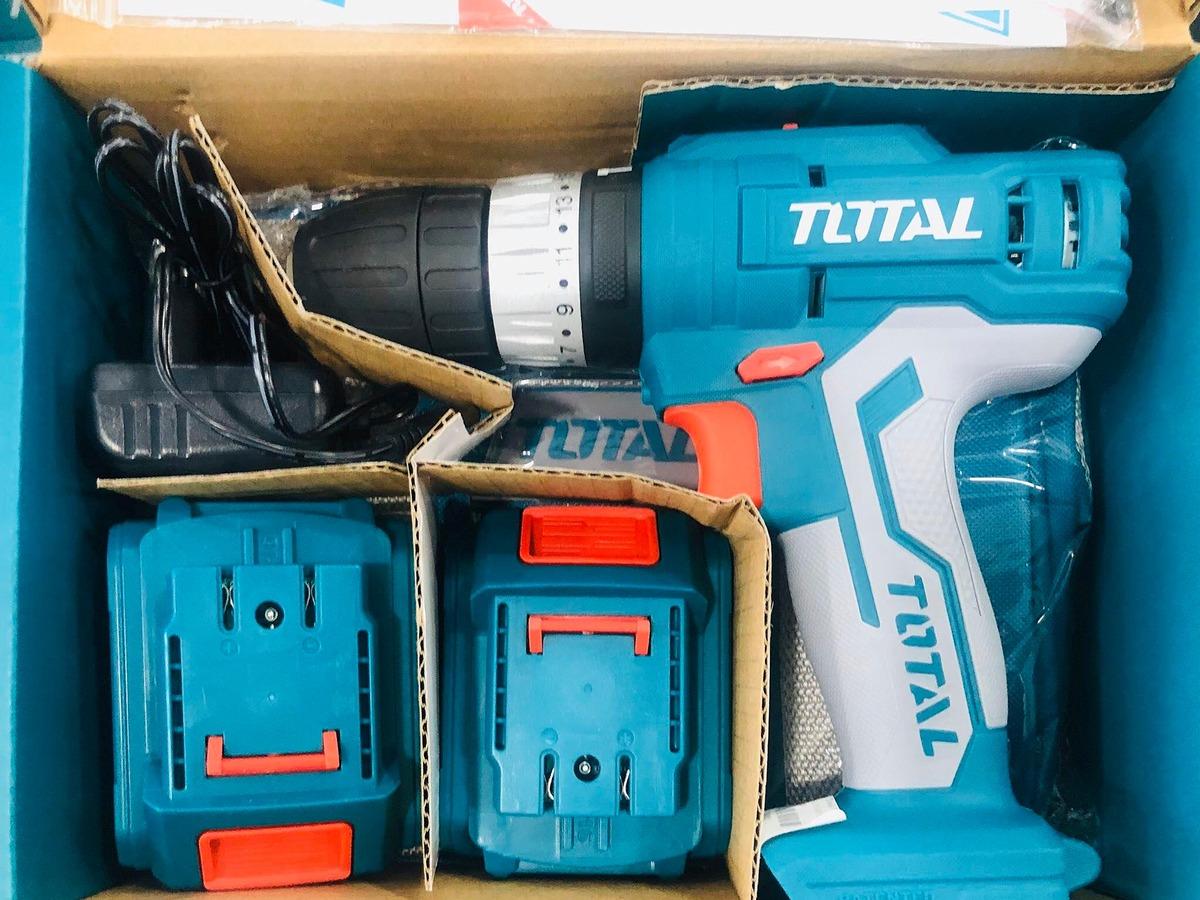 MÁY KHOAN BÚA DÙNG PIN 16.8V    TOTAL TIDLI1612 - HÀNG CHÍNH HÃNG