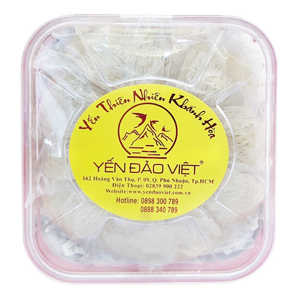 Yến Rút Lông Nguyên Tổ RiNest - Yến sạch lông giữ nguyên phom tổ - 100gr - Hàng Chính Hãng .