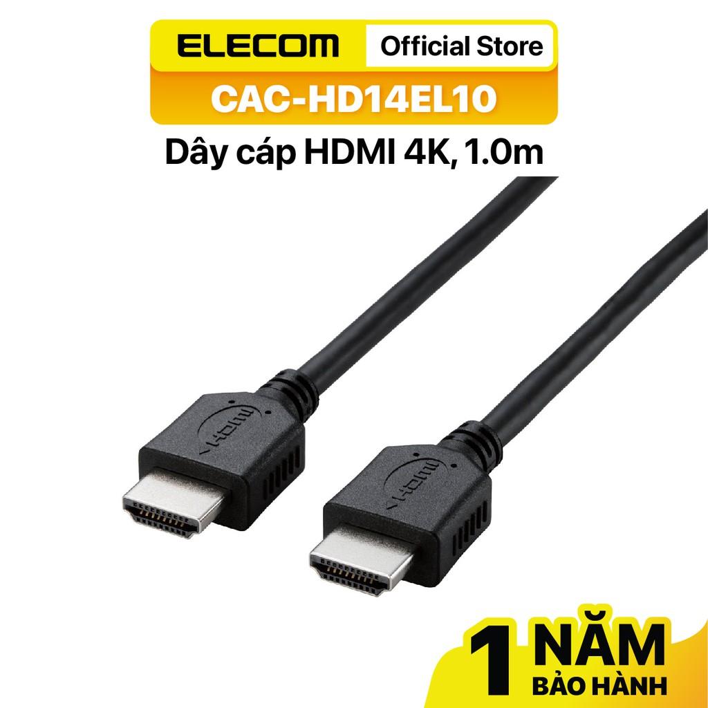 Dây Cáp HDMI 4K2K 3D Full HD Elecom CAC-HD14EL10BK CAC-HD14EL15BK CAC-HD14EL50BK- Hàng chính hãng