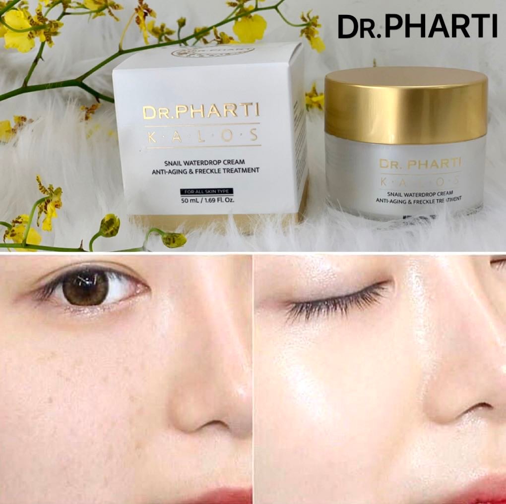 Kem Trắng Da - Chống Lão Hóa - Ngăn Ngừa Nám - DR.PHARTI - K.A.L.O.S Snail White Cream