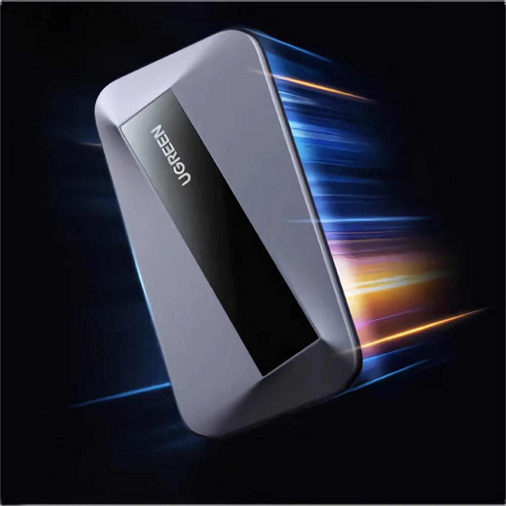 Ổ cứng di động 500GB và 1TB UGREEN CM355 SSD M.2 Type C - Hợp kim nhôm, kèm cáp - Hàng nhập khẩu