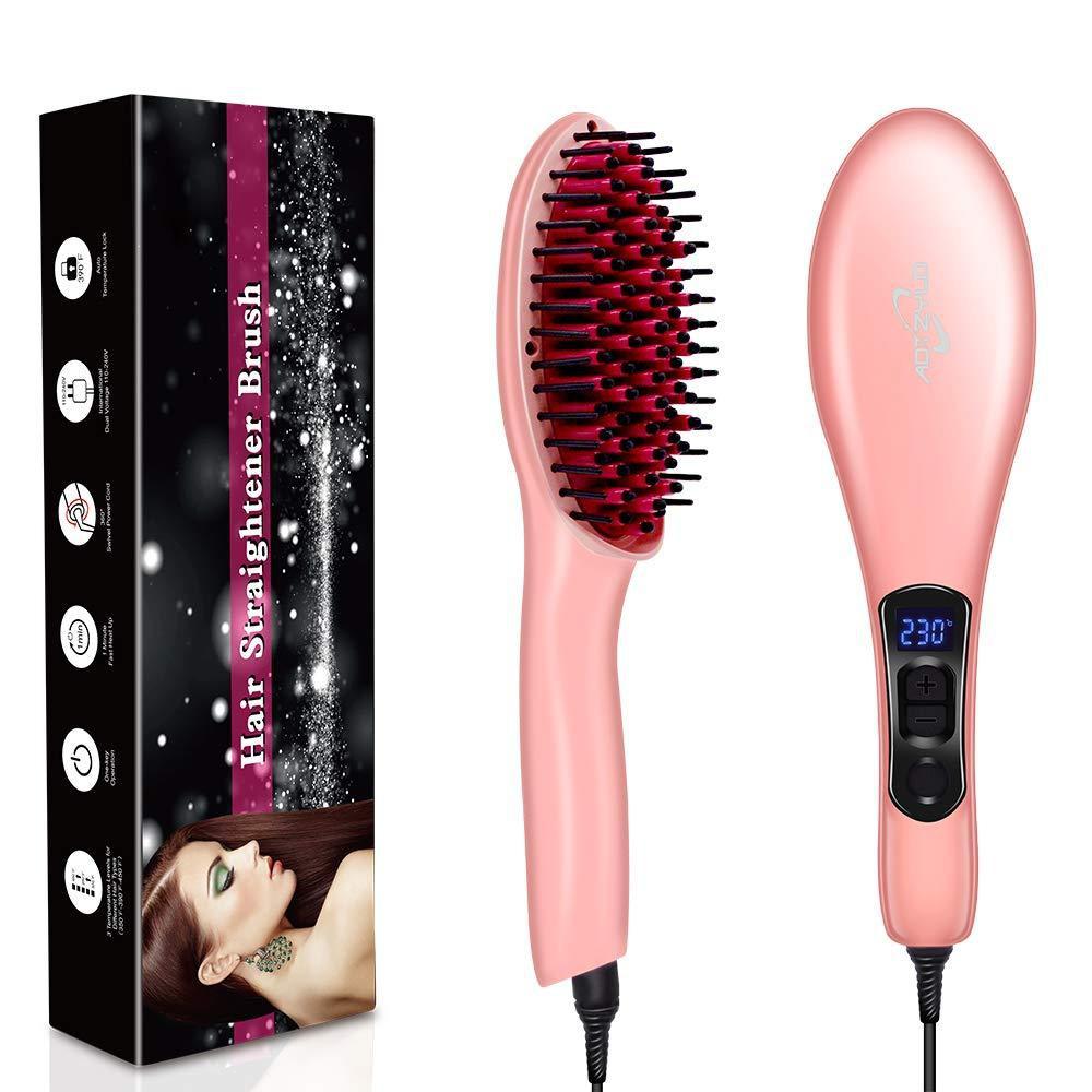 Ionic Ceramic Brush USA - Lược điện chảy tóc siêu thẳng