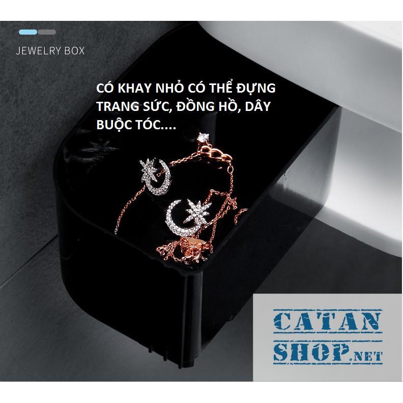 Kệ để đồ nhà tắm xoay 180 2 tầng sang trọng, kệ để đồ gia đình xoay siêu chắc chắn, tiện dụng GD236-KNTXoay