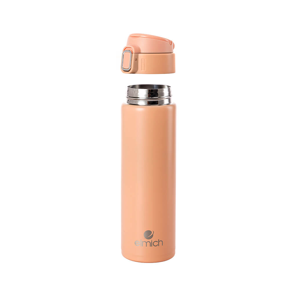 Bình Giữ Nhiệt Inox 304 Elmich EL8347 480ml,Hàng Chính Hãng,Nắp Mở 1 Chạm,Quai Xách Tiện Lợi-JoyMall