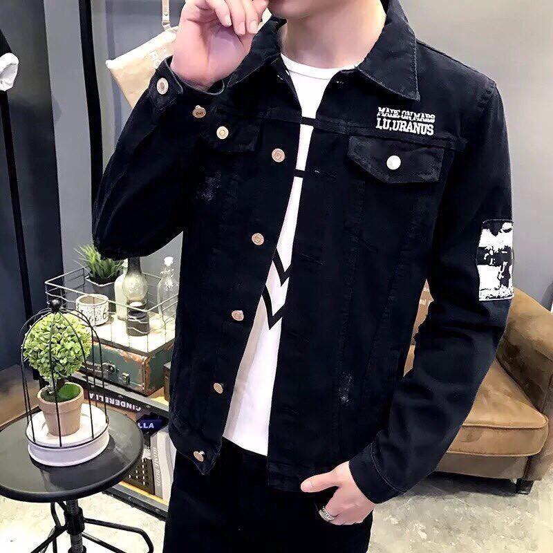 Khoác Jeans Nam Phong Cách Châu Âu Cool Boy #306