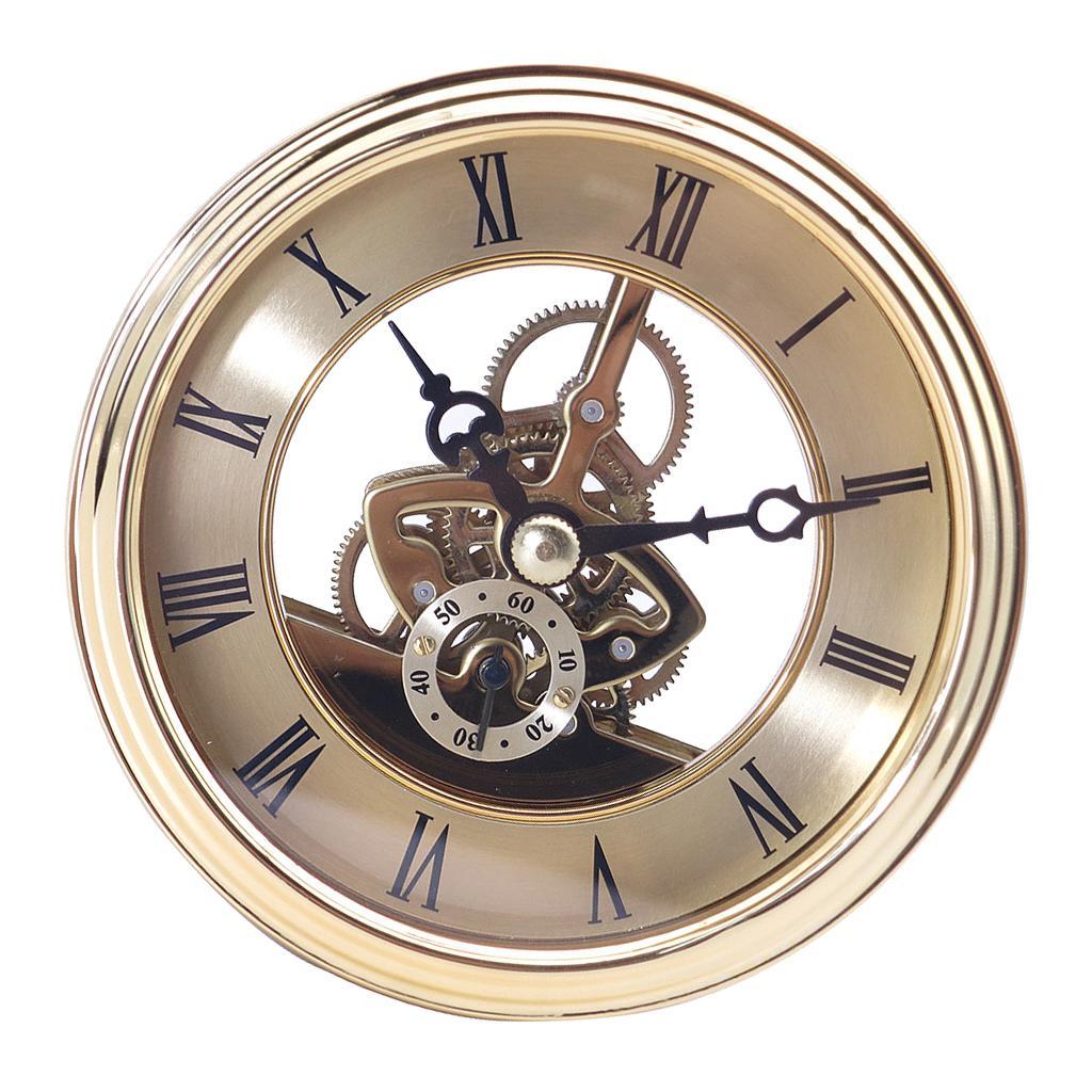 Clock Skeleton  Movement With  Roman Dial For 91mm Dial