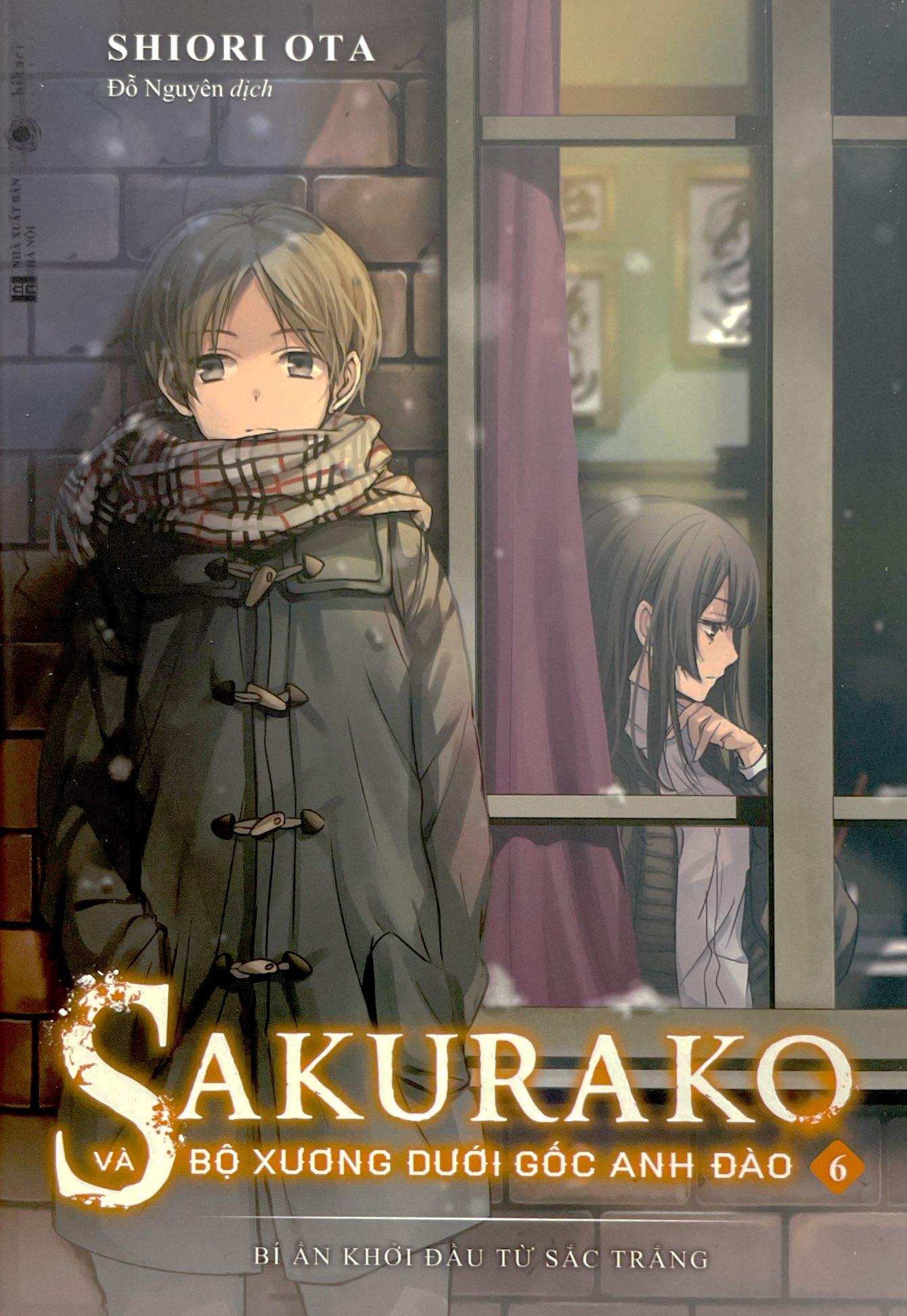 Sách Sakurako Và Bộ Xương Dưới Gốc Anh Đào 6 - Bí Ẩn Khởi Đầu Từ Sắc Trắng (Tặng Kèm Bookmark)