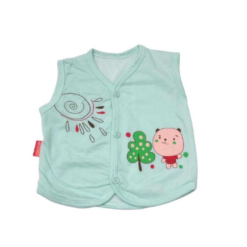 Áo gile cotton 2 lớp cho bé