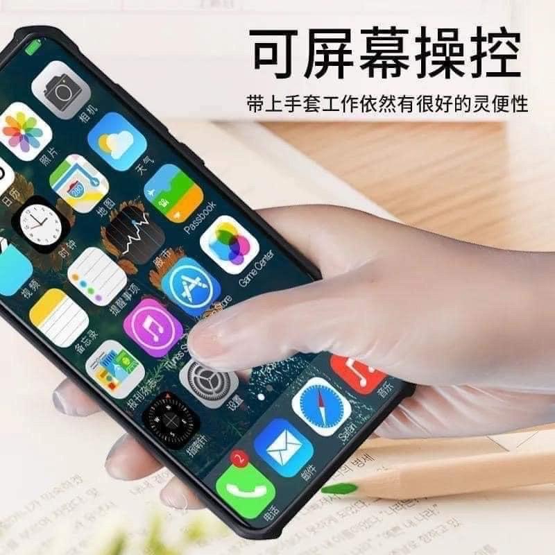 Hộp 100c găng tay cao su siêu dai dùng 1 lần VICTORIA BAY , găng tay kháng khuẩn