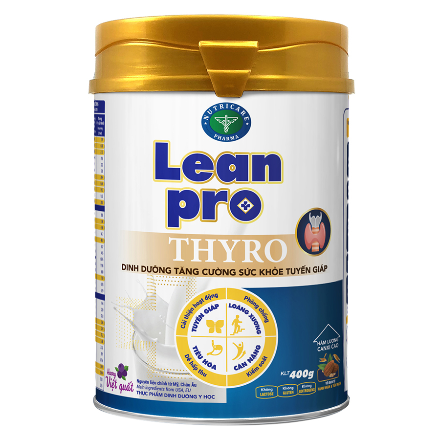 Sữa Lean Pro Thyro Dinh Dưỡng Tăng Cường Sức Khỏe Tuyến Giáp