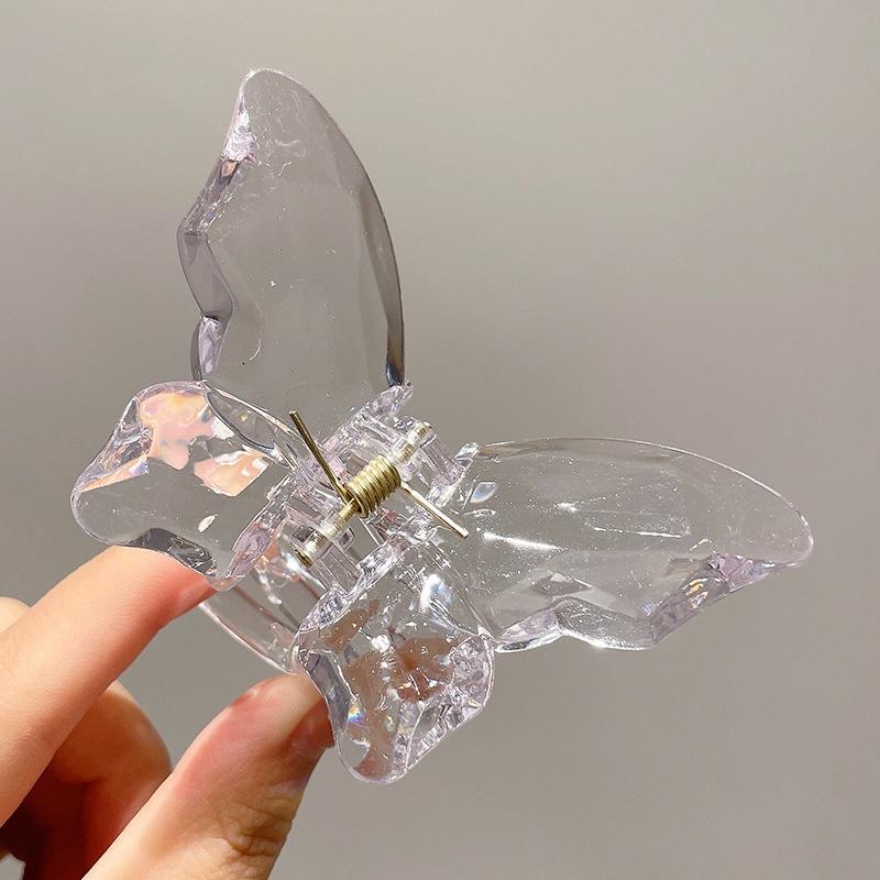 PVN46276 Kẹp Tóc Hình Bướm Đính Đá Pha Lê Nhiều Màu