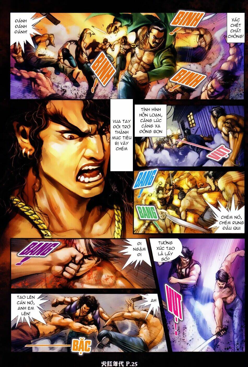 hỏa hồng niên đại hắc cốt đường chapter 37 24