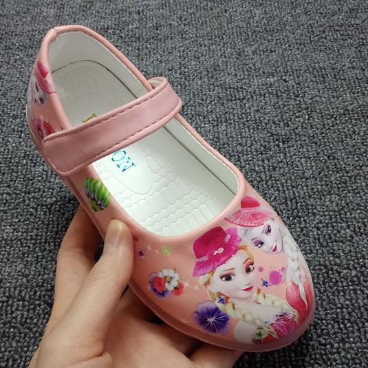 giày elsa bé gái size 21-36 đèn led