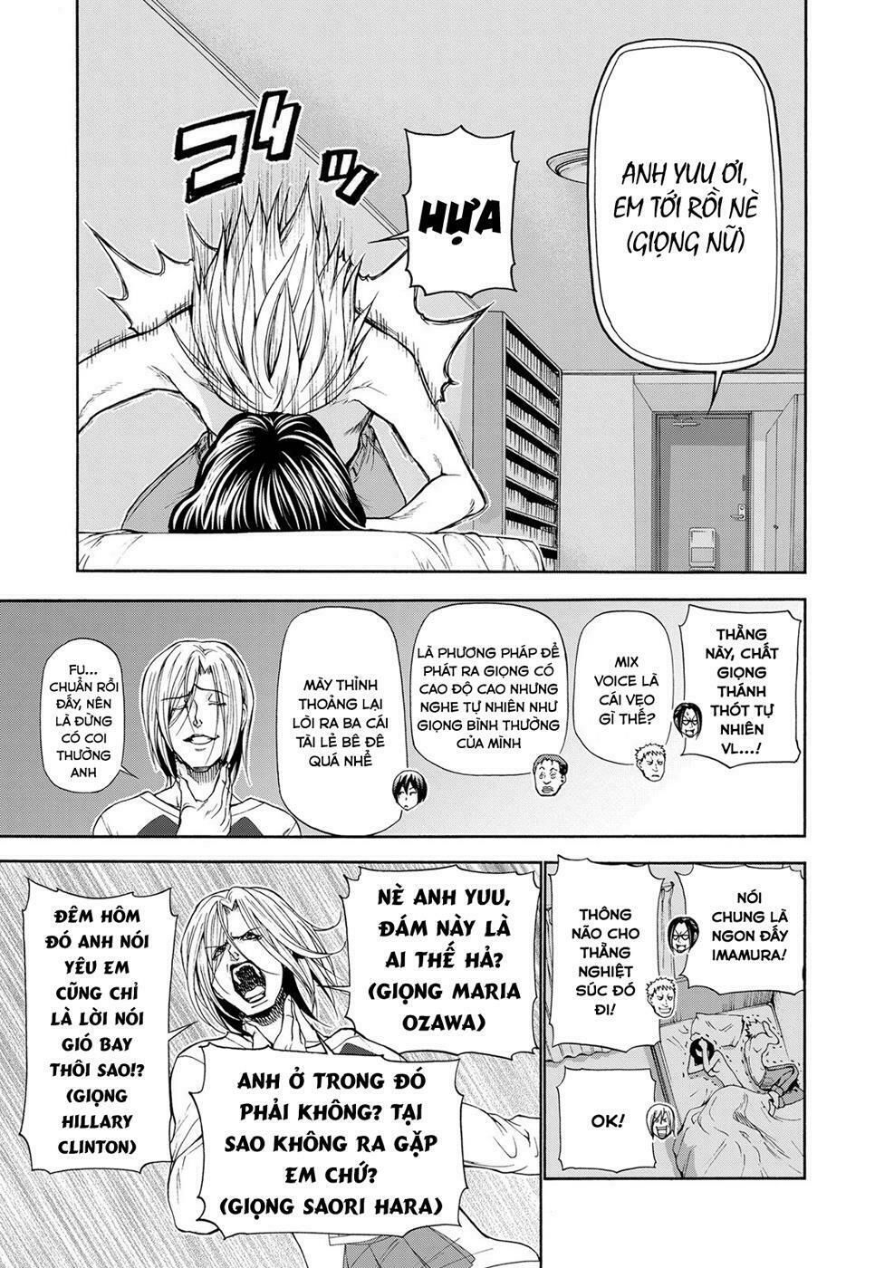 cô gái thích lặn - grand blue chapter 19.5 21