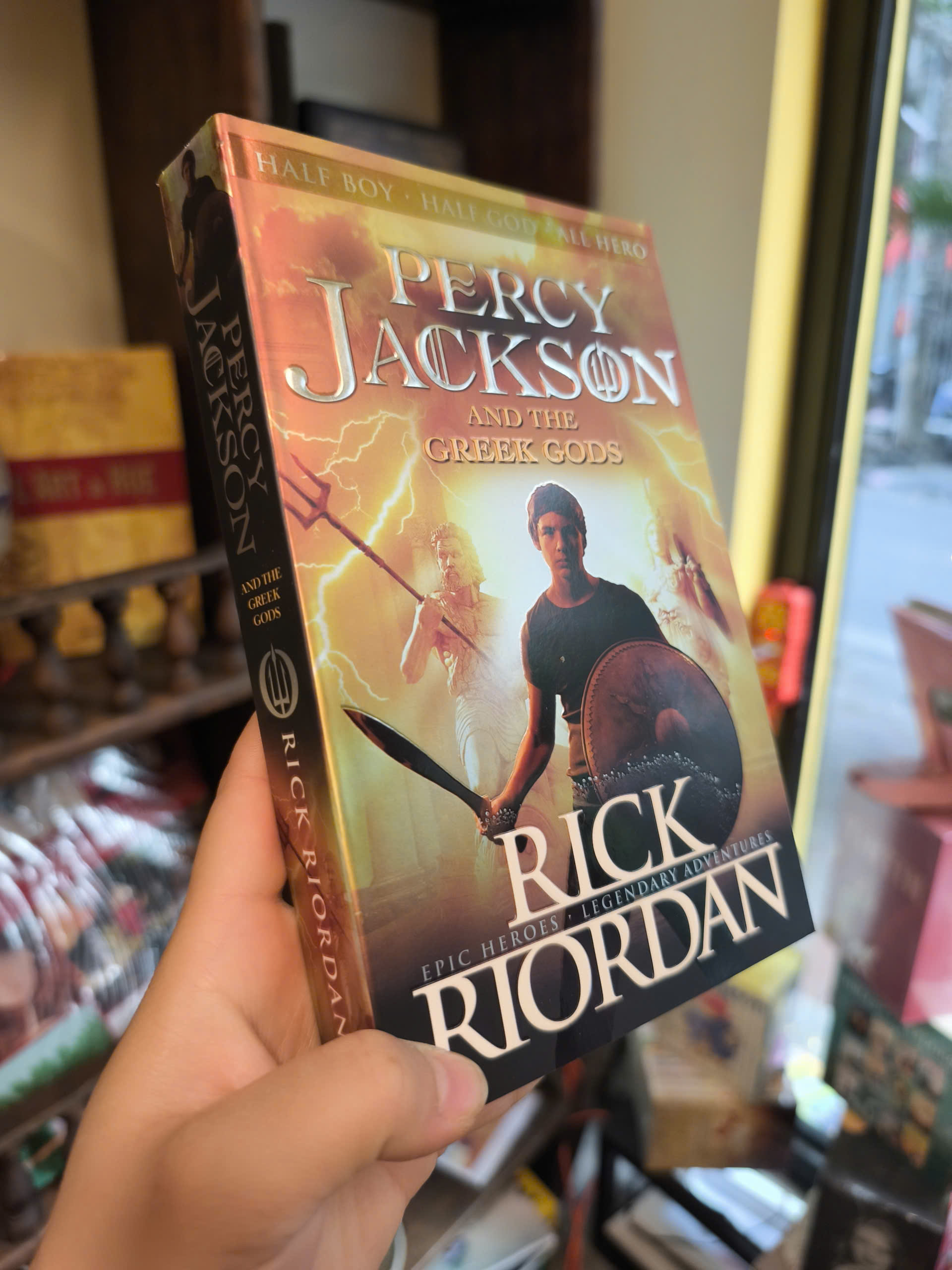 Sách - Percy Jackson and the Greek Gods by Rick Riordan - Sách tiếng anh thiếu nhi