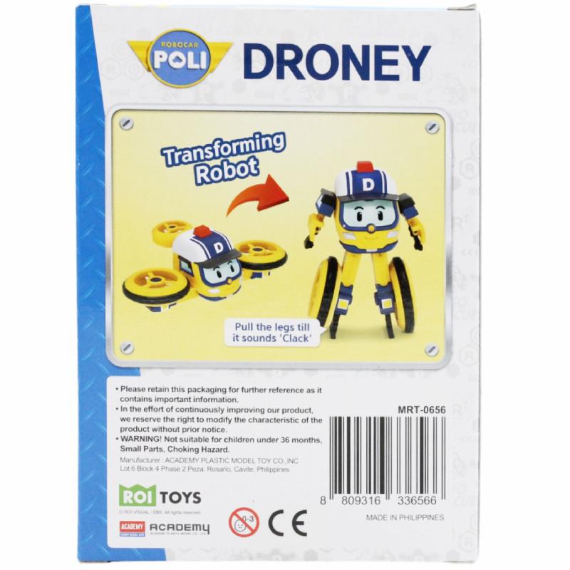 Đồ Chơi Robot Biến Hình Máy Bay Cứu Hộ Droney - Robocar Poli MRT0656