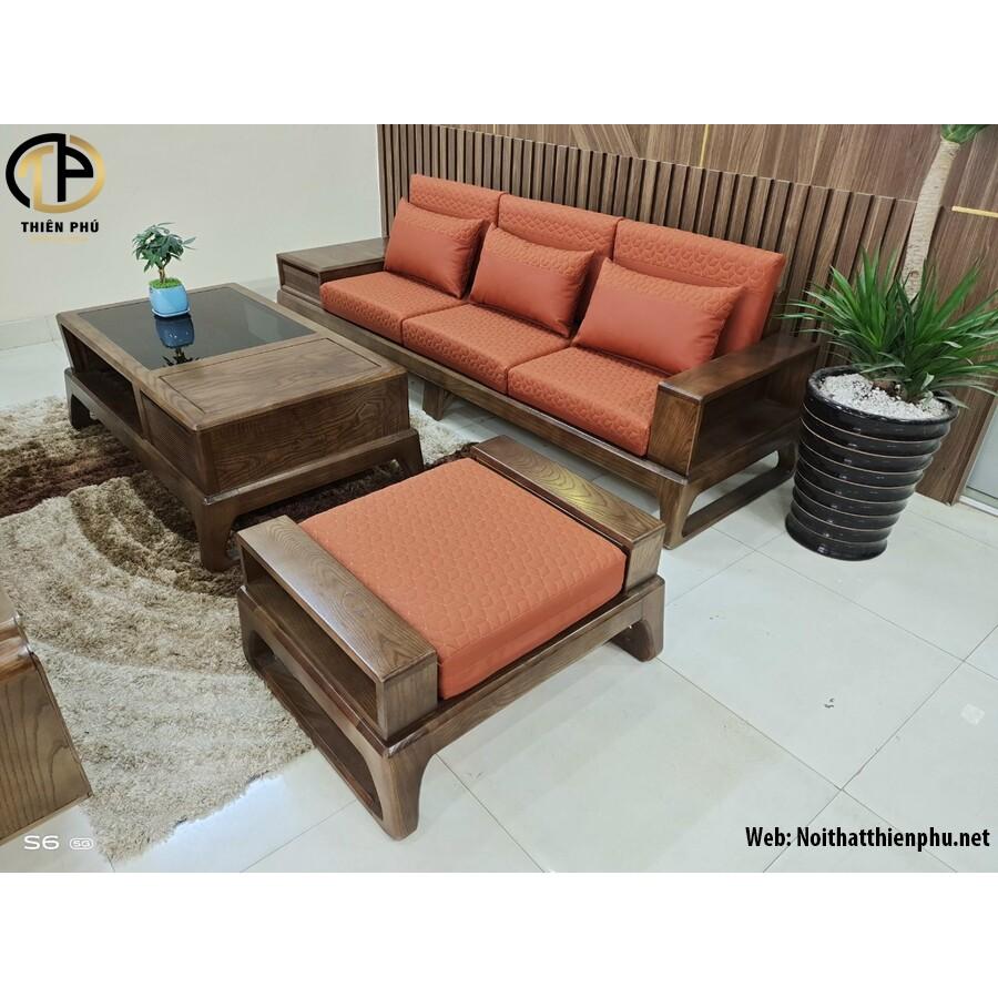 Bộ bàn ghế Sofa gỗ mini gỗ Sồi Nga