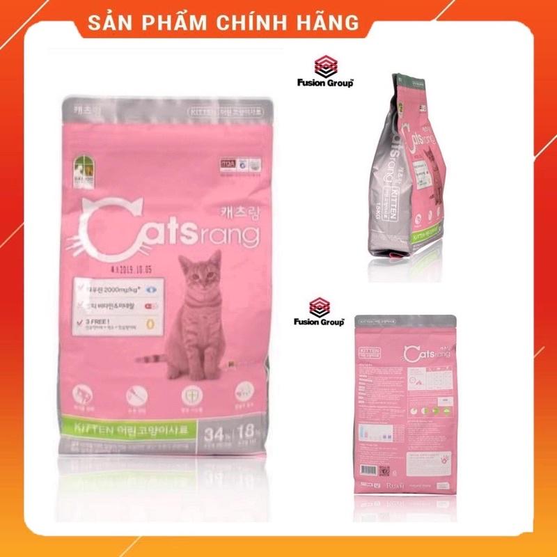 Thức ăn hạt cho mèo con Catsrang Kitten 400gr