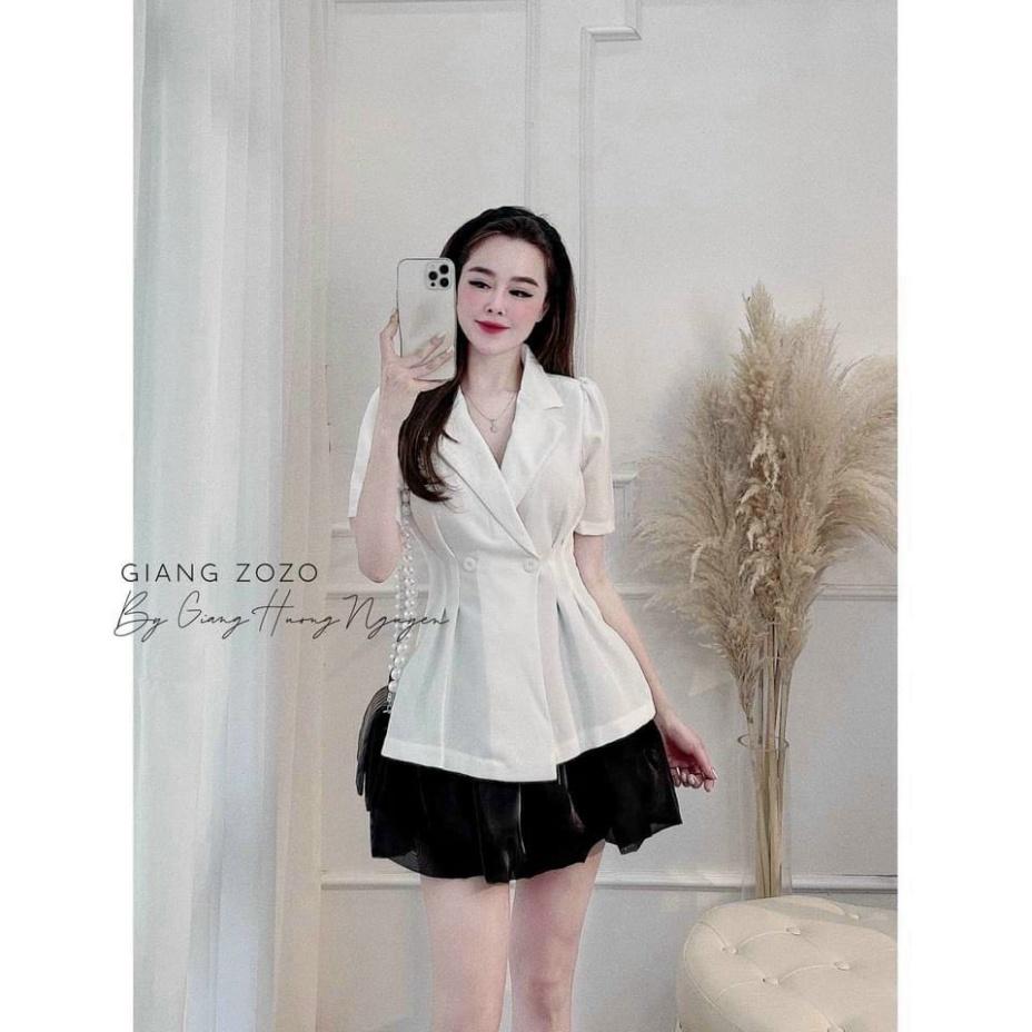 Áo vest nữ dáng blazer hàng đẹp A638 coco land sang chảnh. trendy hot girl