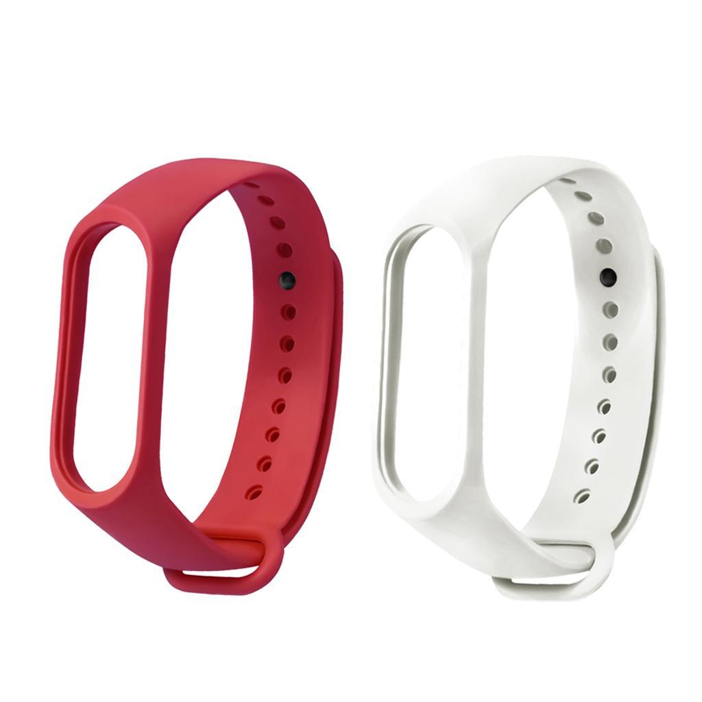 2x Smart Bracelet Wristband Anti-lost For Xiaomi Mi 3 Band Replacement