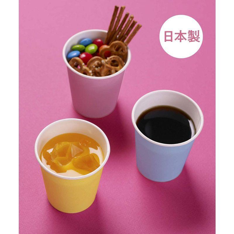 Set 25 cốc giấy màu sắc Maruki 205ml