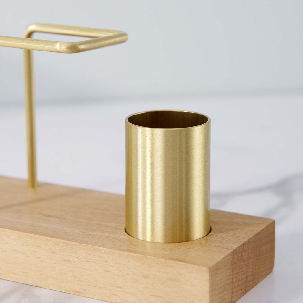 Multifunction Napkin Holder Rack Shop Table Decor Storage