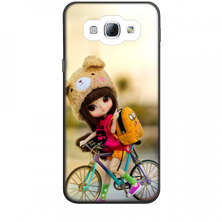 Ốp Lưng Dành Cho Điện Thoại Samsung Galaxy A8 Baby Anh Bicycle Mẫu 2