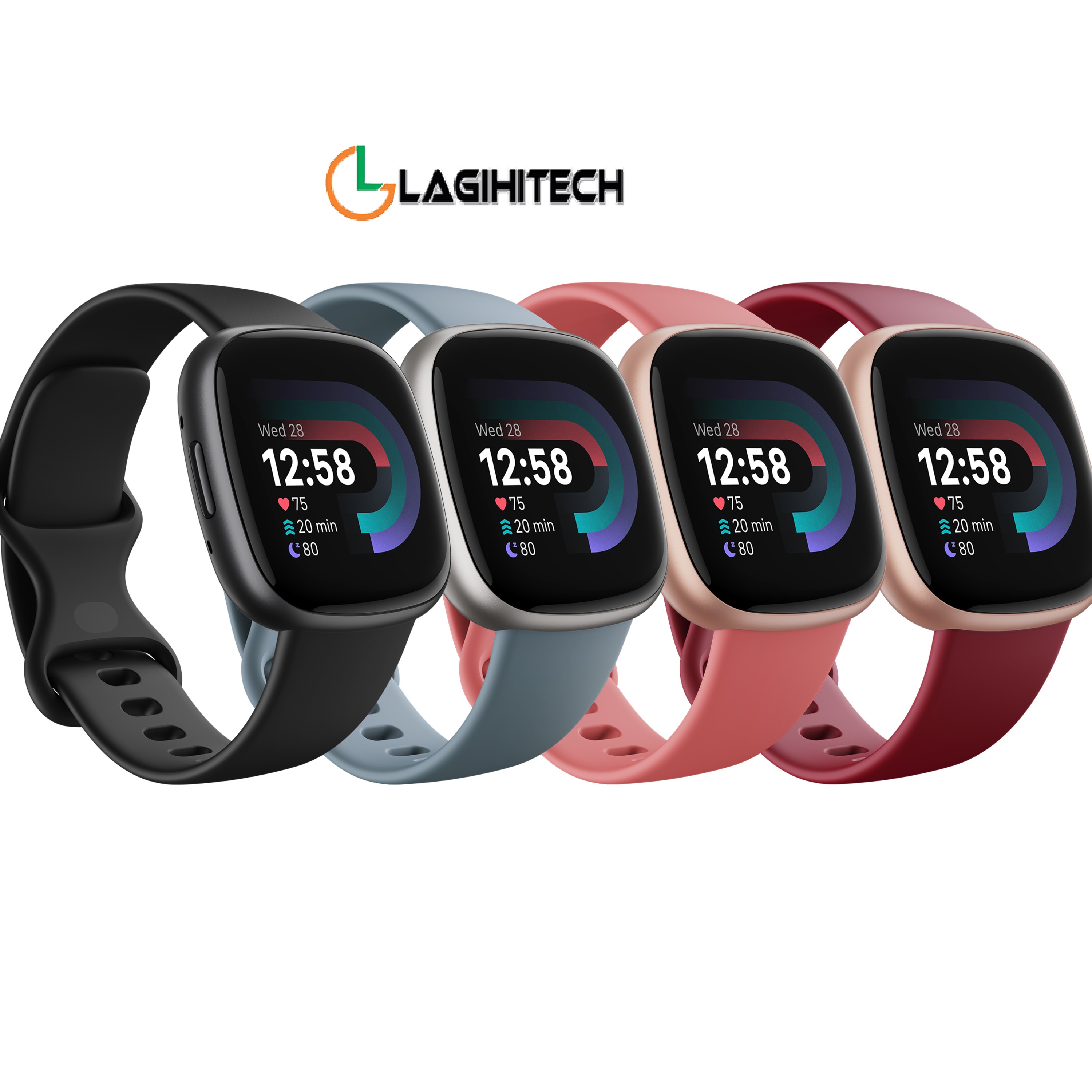 Đồng Hồ Thông Minh Fitbit Versa 4 - Hàng Chính Hãng