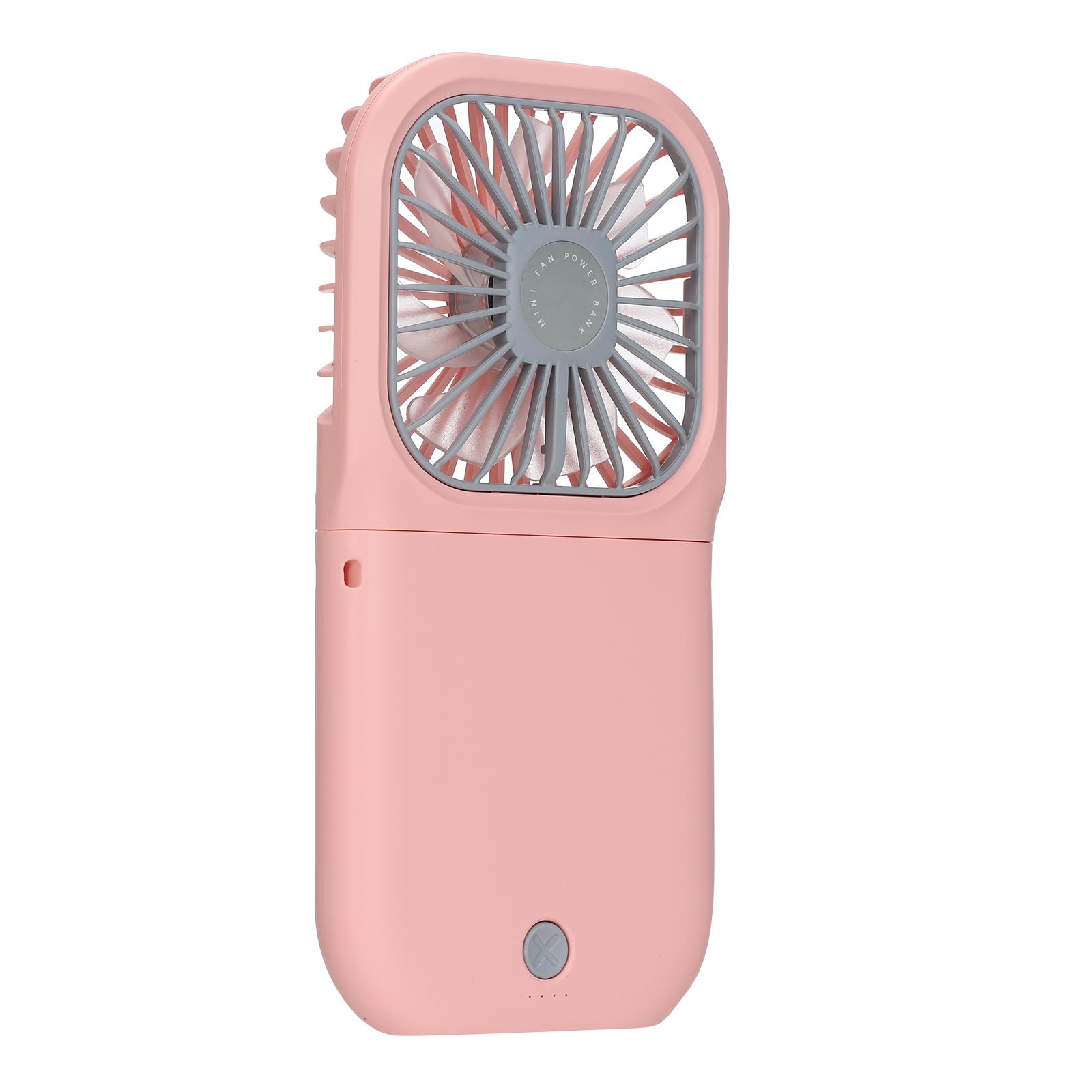 Quạt cầm tay, treo cổ mini, làm mát bằng điện, có thể điều chỉnh tốc độ gió