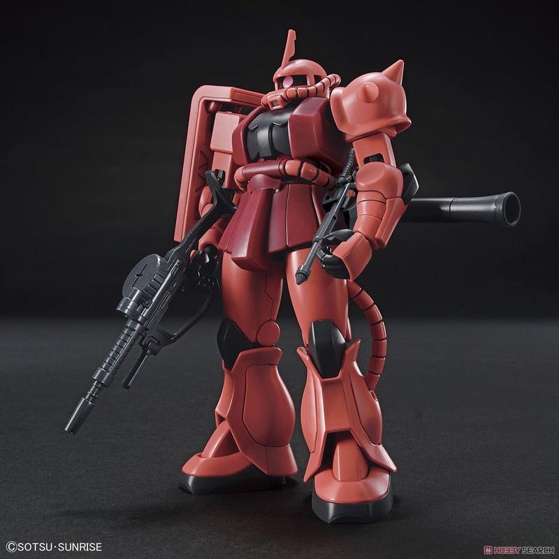 Đồ chơi lắp ráp HGUC Char Zaku II 1/144 Scale