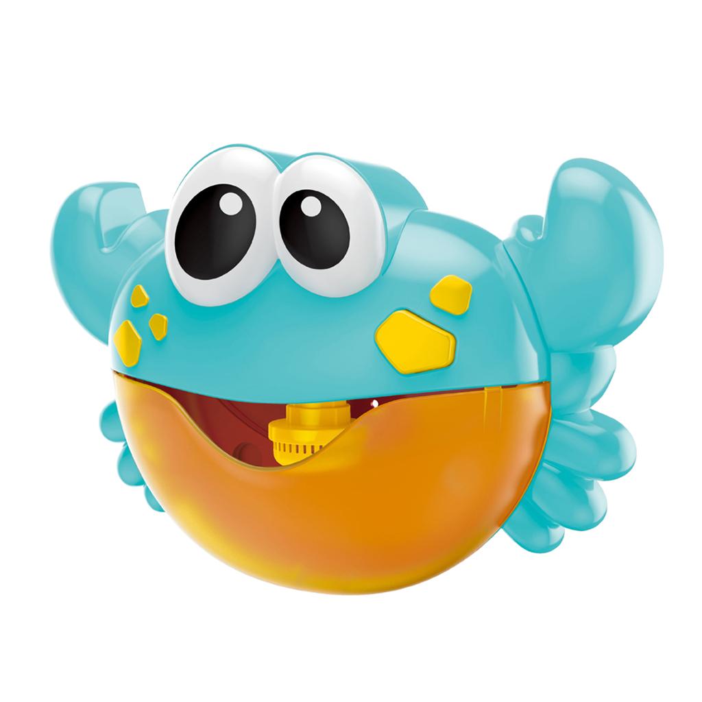 Baby Kids Music Bath Bubble Maker Machine Crab Đồ Chơi Tự động