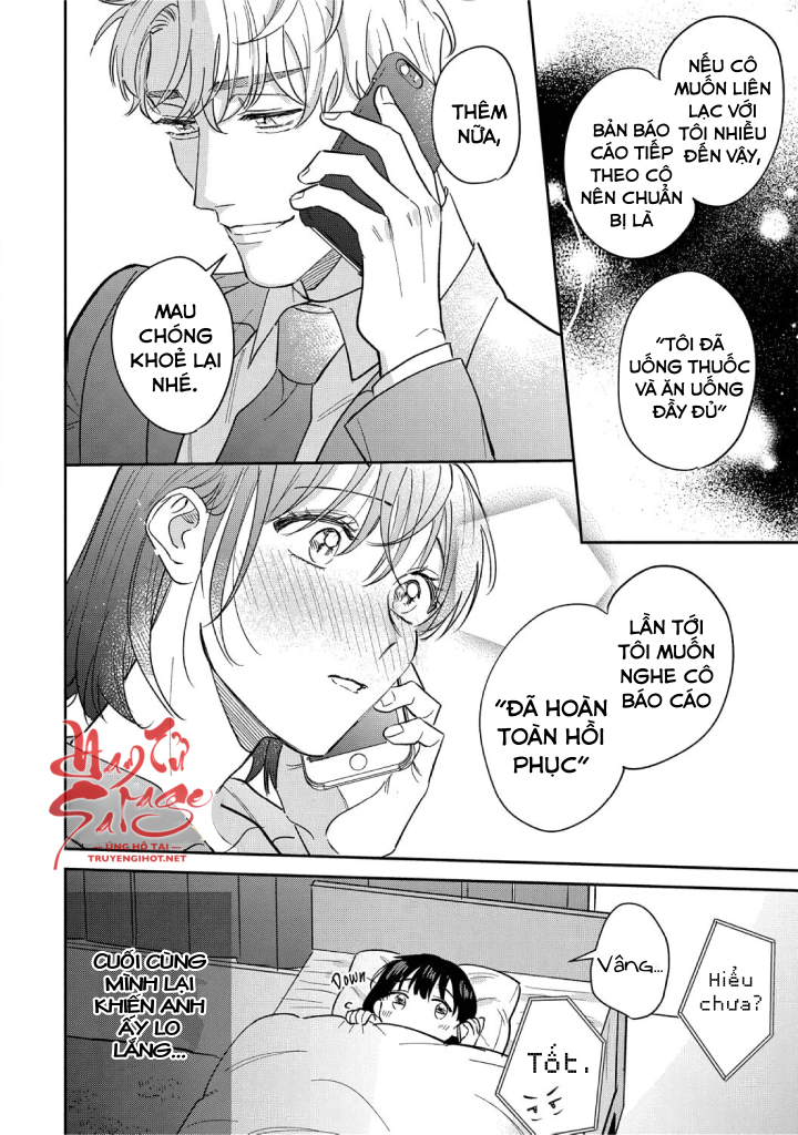 tôi không thể chỉ biết yêu thôi - cấp trên hay soi mói và cấp dưới nghiện mùi chapter 11.1 8