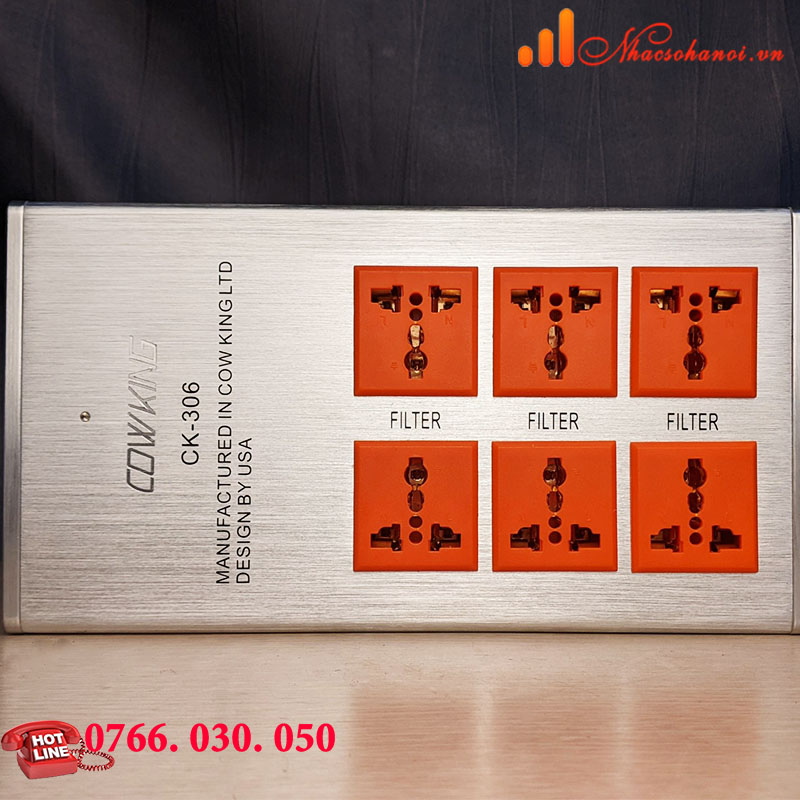 Lọc Sạch Nguồn Điện Cao Cấp CK306 - An Toàn Cho Dàn Âm Thanh