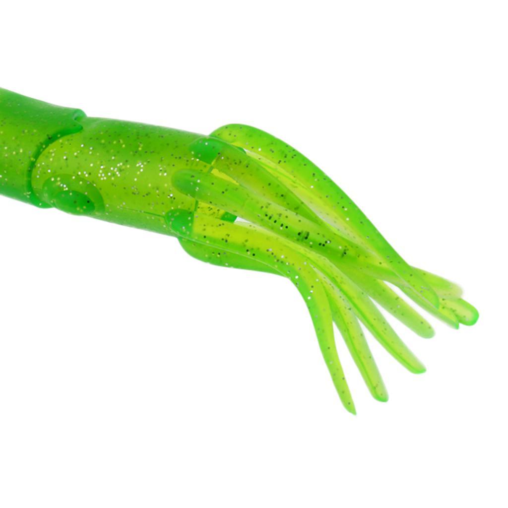 Soft Squid Skirt Fishing Lures Baits Trolling Octopus Lure Hoochies 22cm/70g