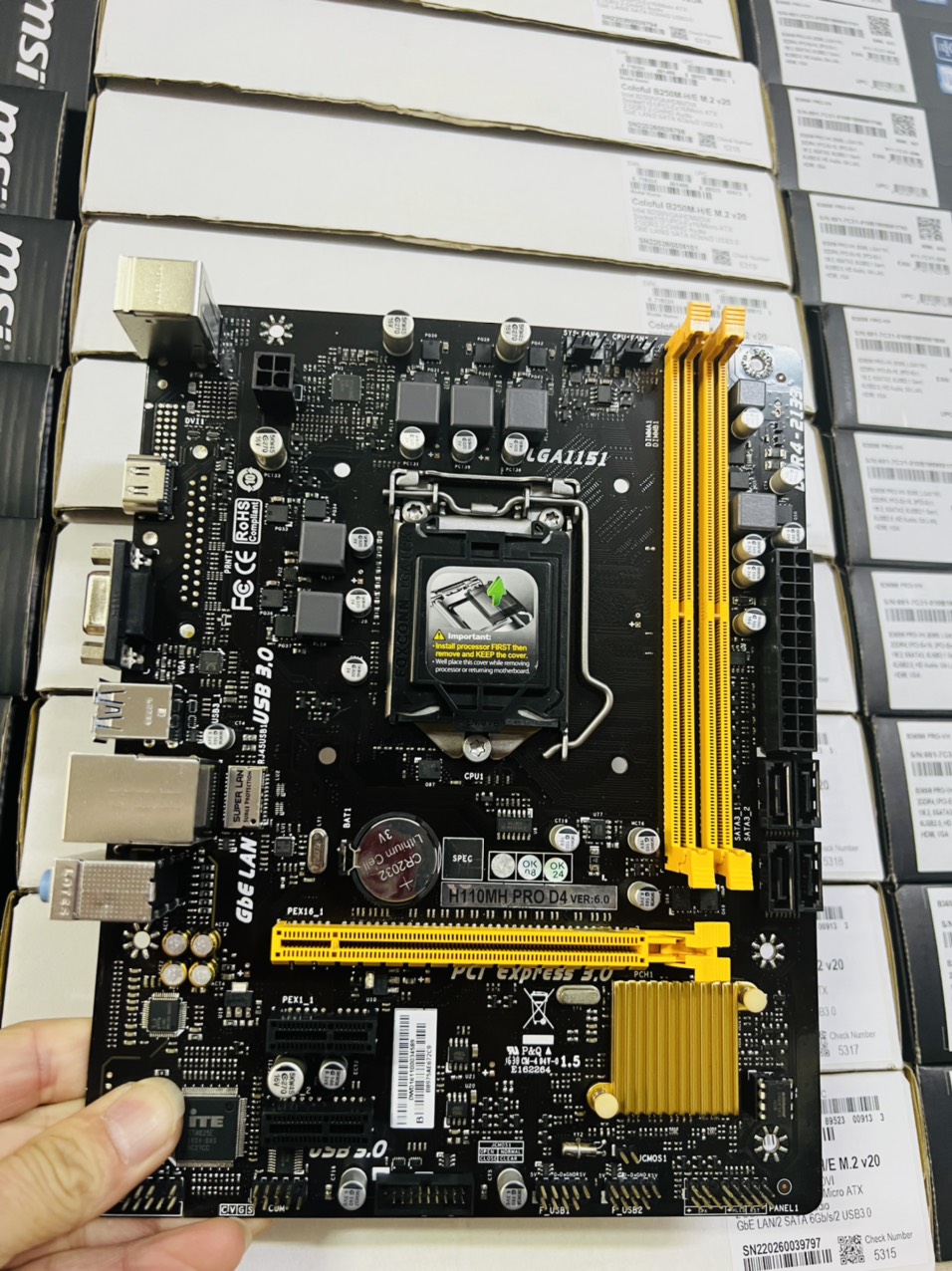 Bo Mạch Chủ (Mainboard) BIOSTAR H110MH PRO D4 - HÀNG CHÍNH HÃNG