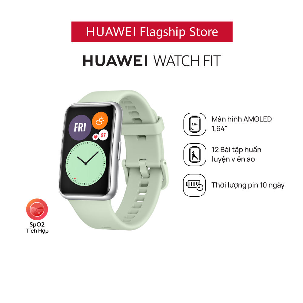 Đồng hồ thông minh Huawei Watch Fit - Hàng Phân Phối Chính Hãng