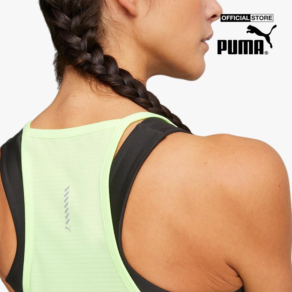 PUMA - Áo ba lỗ thể thao nữ cổ thuyền Running 523285