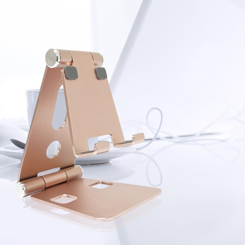 IPHONE Giá Đỡ Điện Thoại Bằng Nhôm Có Thể Gấp Gọn Tiện Dụng