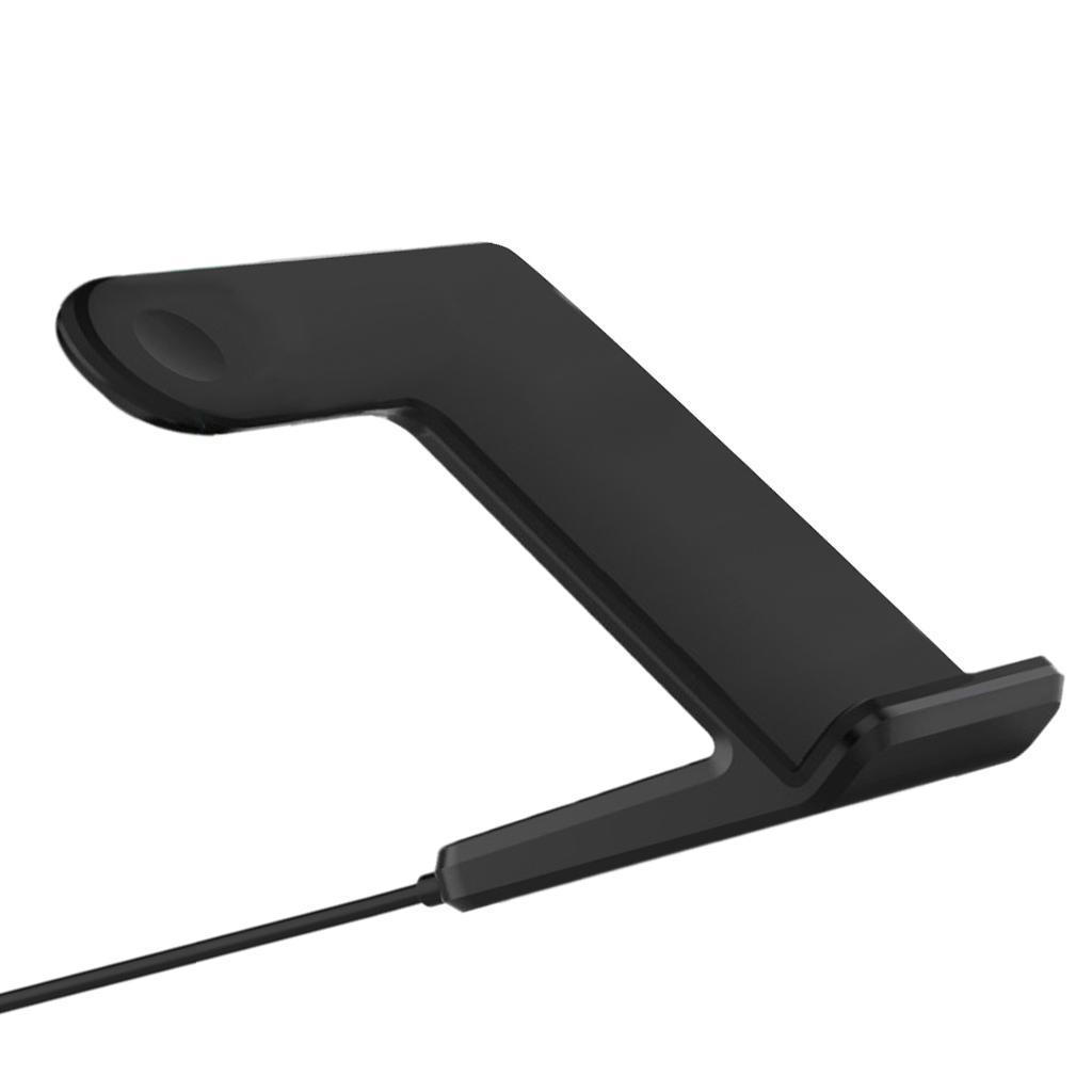 2 in1 Wireless Charger Charging Pad Stand Dock For Watch NEW