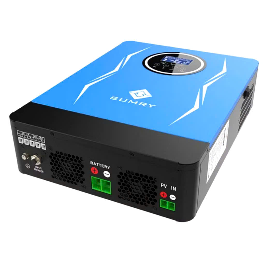 Biến tần độc lập 3KW 24V áp cao 55V-450V sạc MPPT 80A /3000W