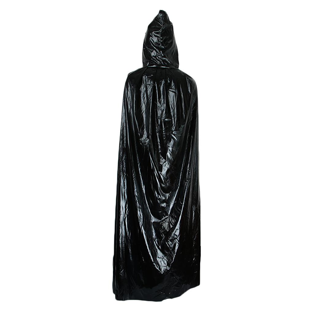 Unisex Kids Full Length Hooded Robe Cloak Cape for Halloween Cosplay Costume