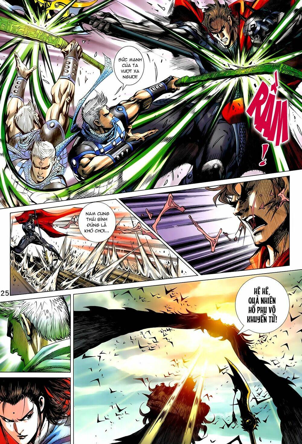 thần binh vấn thiên chapter 14 25