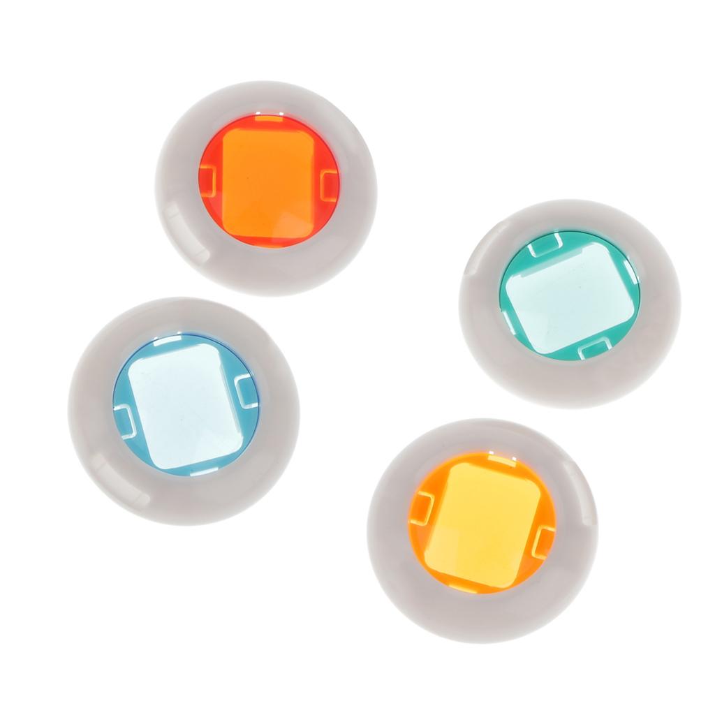 4 pieces lens filter self shooting for fuji instax