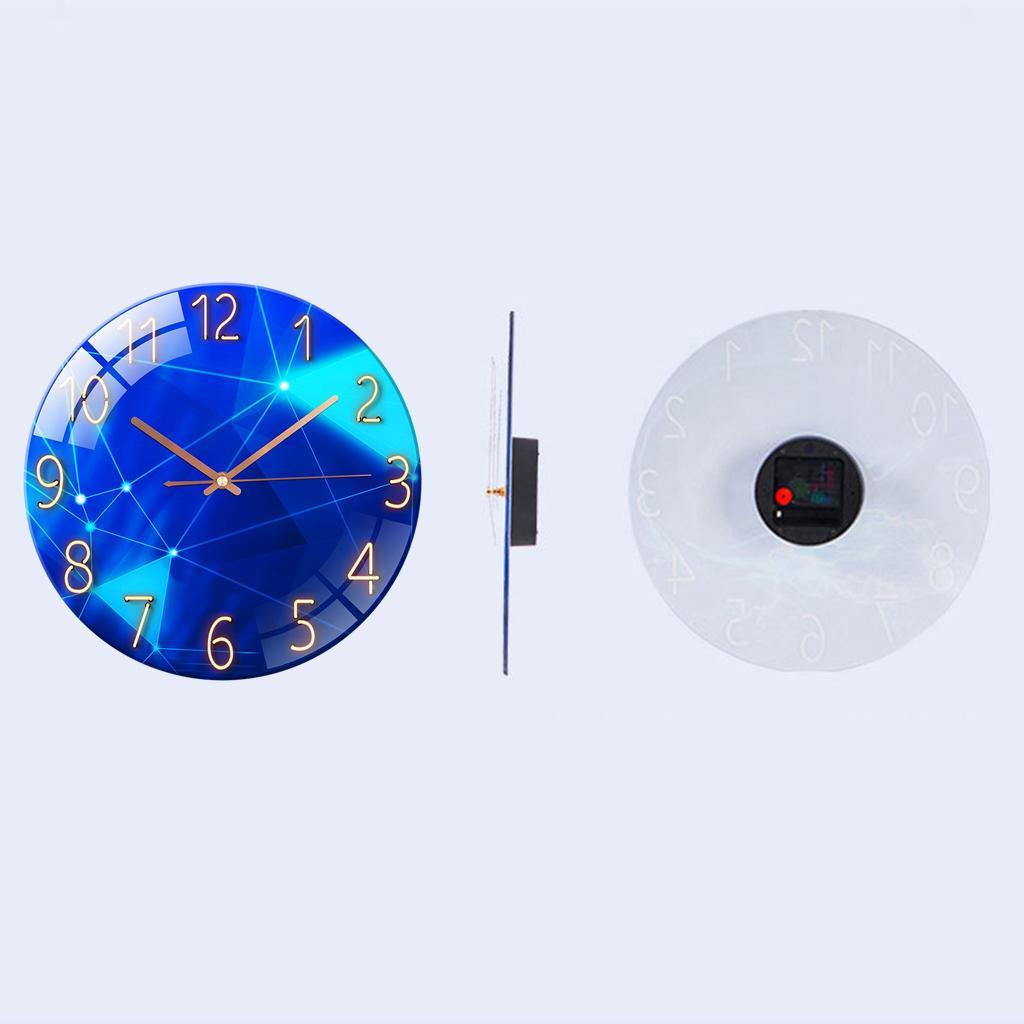 30cm Silent Wall Hanging Clock for Living Room