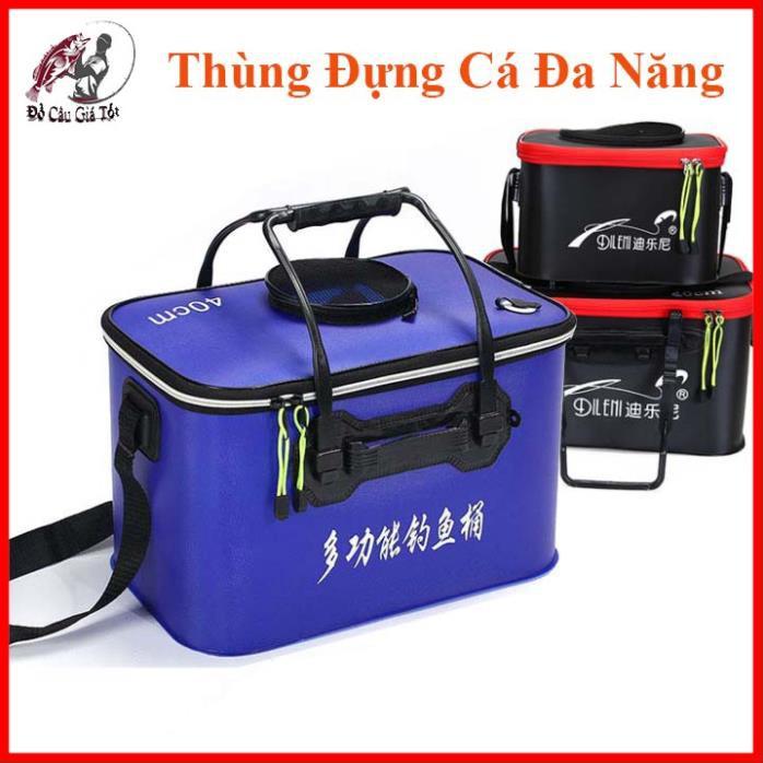 SALE- Thùng Đựng Cá Đa Năng Thùng Đựng Phụ kiện Câu Cá