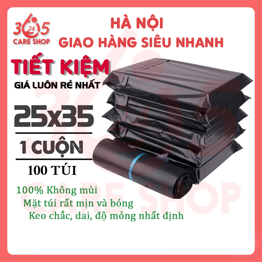 COMBO 50 Túi Đóng Hàng Niêm Phong tự dính Size 25x35cm Đóng Gói Áo Khoác, Balo - CT17