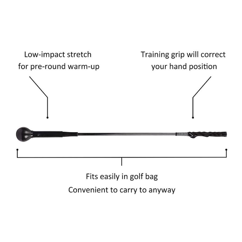 Leipupa Golf Swing Trainer Aid - Power  Swing Training Aid for Strength