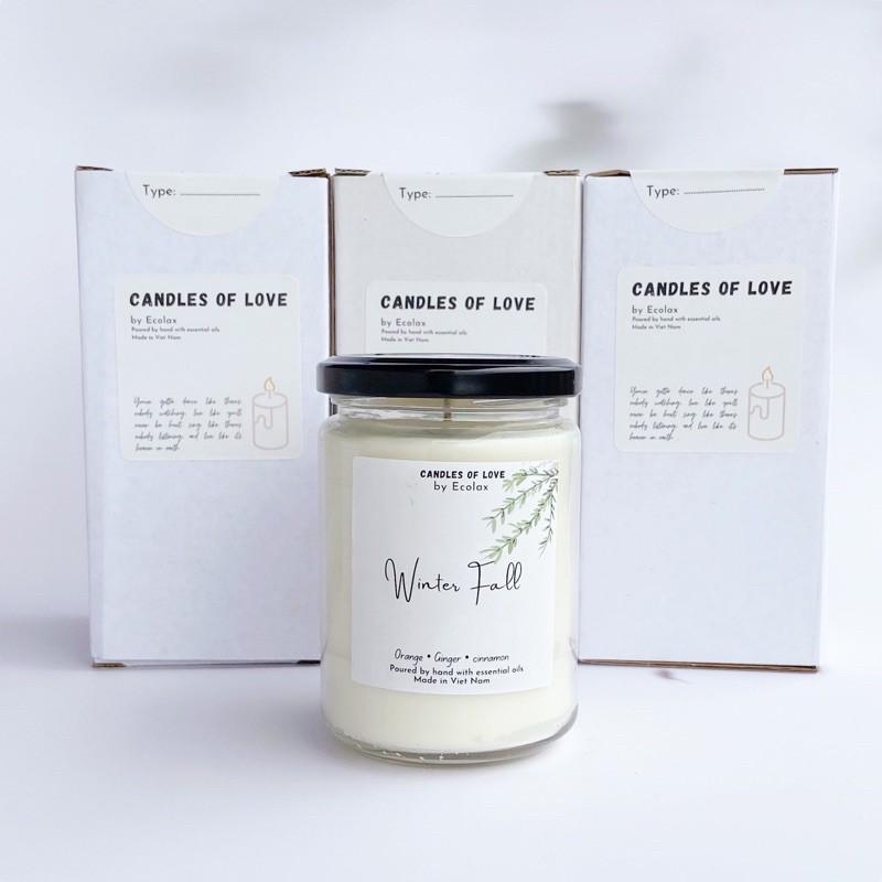 Nến Thơm Hương Winter fall candle of Love