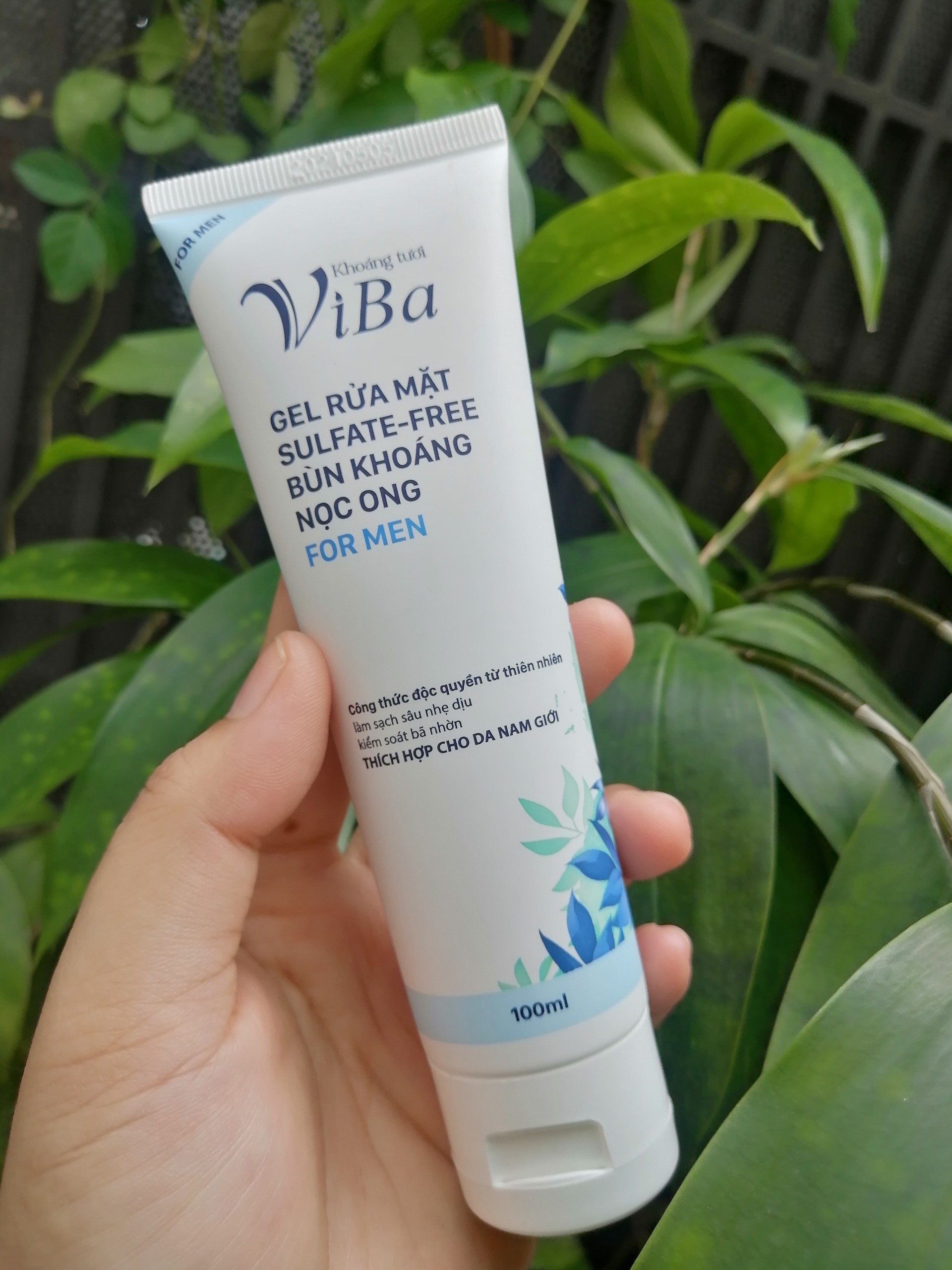 FMRM - Gel Rửa Mặt Sulfate-Free Viba Bùn Khoáng Nọc Ong For Men