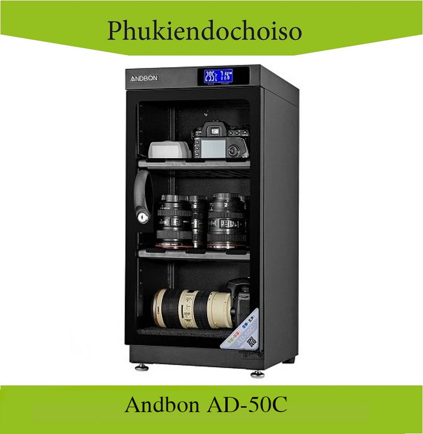Tủ chống ẩm Andbon AD-50C -Taiwan, Hàng chính hãng
